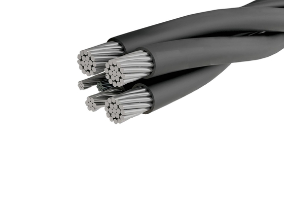 ABC Alüminyum Anten Paketli Kablo ASTM Standart Çapraz Bağlama Kılıfı Tedarikçi