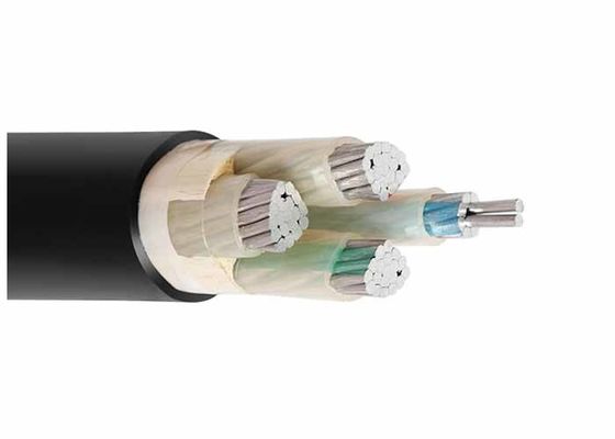 0.6 / 1kV Alüminyum İletken Dört Çekirdekli XLPE İzoleli Kablo Alçak Gerilim