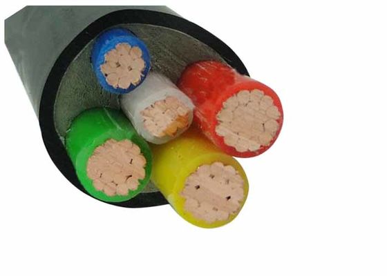 PVC Kılıflı Bakır Güç Kablosu 0.6 / 1kV XLPE İzoleli Kablo 1 - 5 Çekirdek