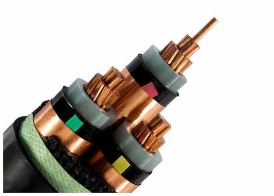 Tek Çekirdekli 185mm 2 açık zırhlı elektrik kablosu 33KV Anma Gerilimi