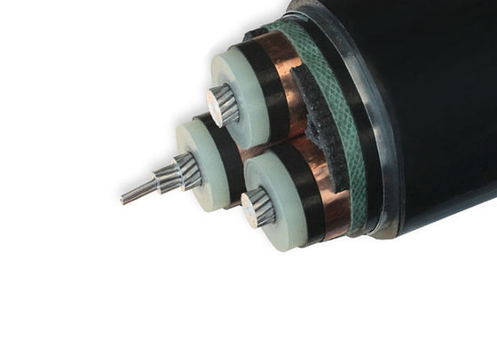 Shanghai shenghua kablosu Alüminyum zırhlı elektrik kablosu Bakır ekran XLPE yalıtımlı yüksek gerilimli kablo